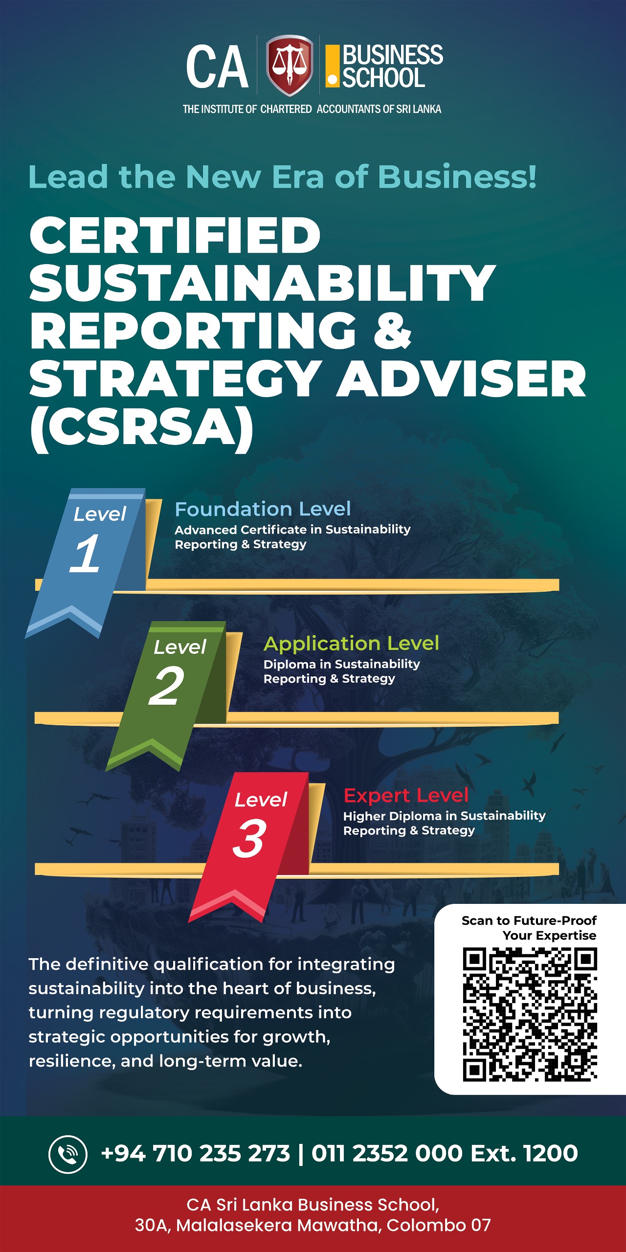 CSRSA – Lead the New Era of Business